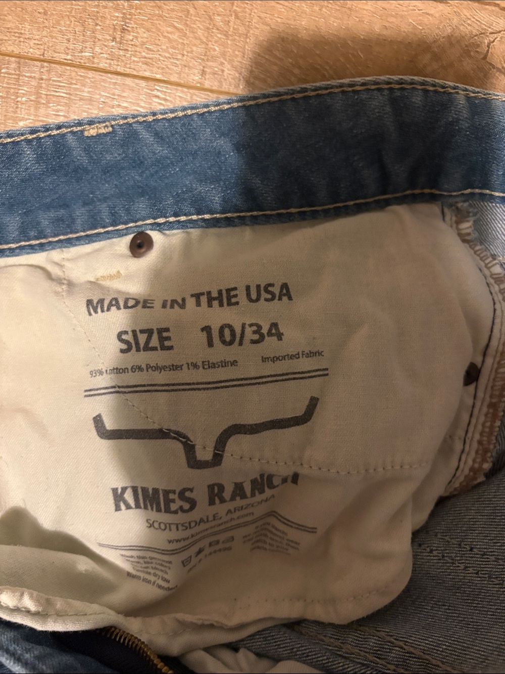 Kimes Ranch lola light wash flared jeans